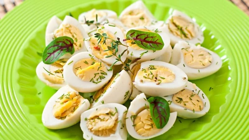 Hard-Boiled Eggs with Whole Grain Crackers The Protein Powerhouse